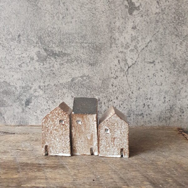 set of tiny houses