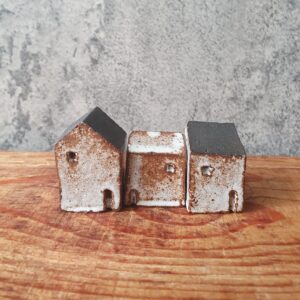 set of tiny houses