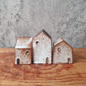 set of tiny houses