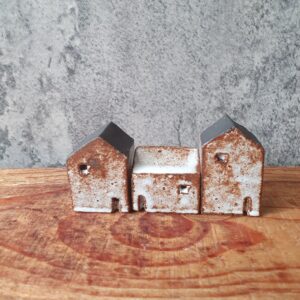 set of tiny houses