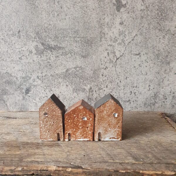 set of tiny houses